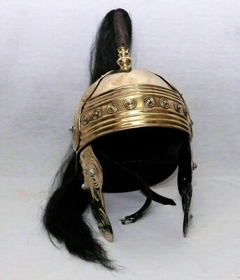 Latón Sca Larp Caballero Medieval Romano Celta Montefortino Grabado Decorativo Nuevo Foto 1 de 4