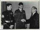 1977 Press Photo  Robert Frain Jr., Robinson-Armed Service Persons of the Year