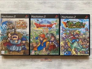 SONY PS2 Dragon Quest Ⅷ & Toruneko Adventure 3 & Yangus to Fushigi no Dungeon - Picture 1 of 8