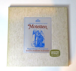 J. S. Bach, Regensburger Domspatzen, Hanns-Martin Schneidt Motetten 2xLP Box Set - Bild 1 von 6
