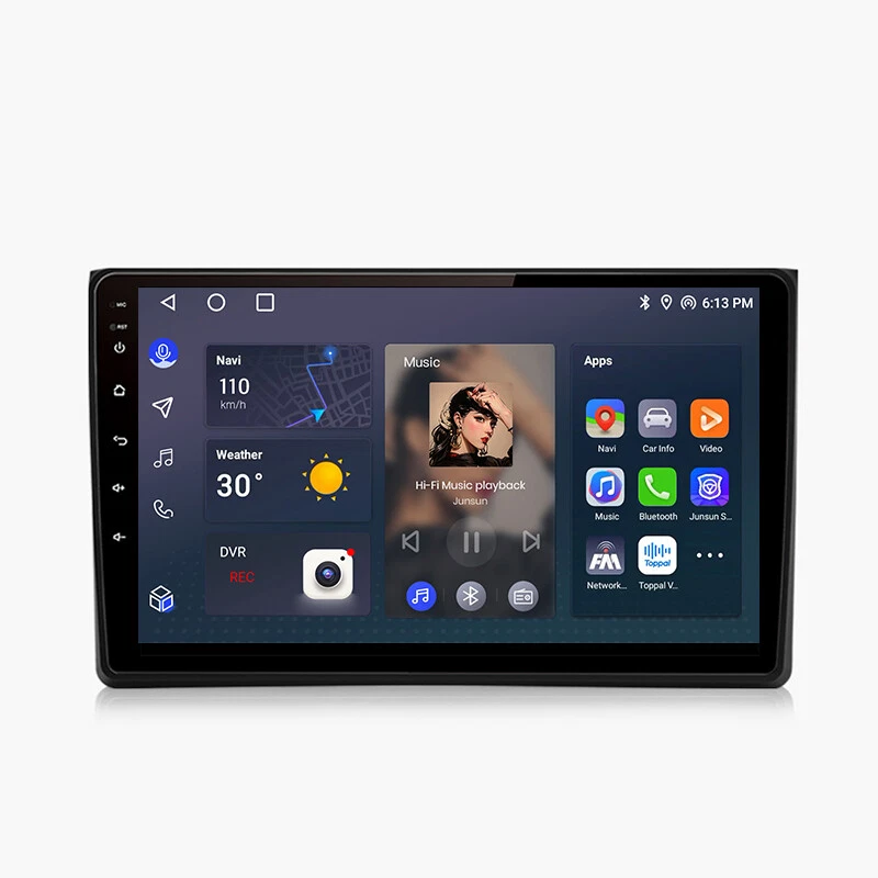 6+128G Für Audi A4 S4 RS4 B6 B7 SEAT EXEO Android 13 Autoradio CarPlay GPS Navi  - Bild 1 von 4