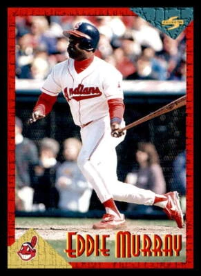 Puntuación 1994 novato e intercambiada #RT5 Eddie Murray Cleveland Indians Foto 1 de 2