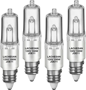 JDE11 120V 100W, E11 Halogen Bulb（Replacement E11 Led Bulb） T4 Mini Candelabra B - Picture 1 of 12