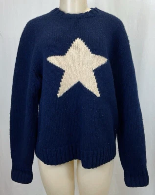 Suéter Polo Ralph Lauren Star de Lana Vintage | Talla XL Foto 1 de 4