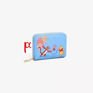 Our Universe Disney Winnie Puuh Ferkel Tigger Springseil Blumen Reißverschluss Geldbörse - Bild 1 von 3