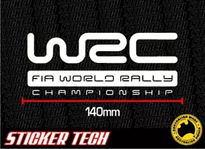 WRC FIA WORLD RALLY CHAMPIONSHIP STICKER DECAL TO SUIT SUBARU TURBO WRX STI JDM - Bild 1 von 2