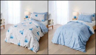 Licensed DISNEY FROZEN 2 Reversible Double Bed Quilt Doona Cover Set 100% COTTON