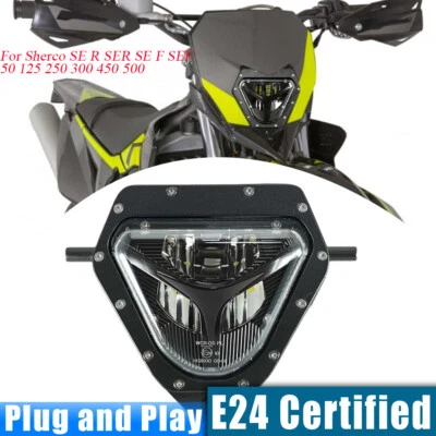 Светодиодная фара для Sherco SE R SER SE F SEF 50 125 250 300 450 500 Enduro PNP  - Изображение 1 из 4