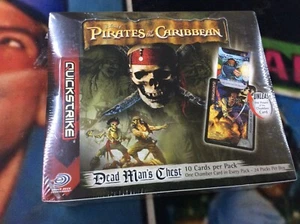 New Sealed Pirates of the Caribbean Quickstrike Dead Man's Chest Box 24 packs - Picture 1 of 3