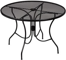 Hampton Bay Wrought Iron Patio Garden Tables For Ebay Hampton Bay Outdoor Dining Table Round Patio Metal Wrought Iron Steel Black Home