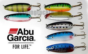 Abu Garcia 13g Fishing Spoons Spinning Spoon Lure Various Colours Trout Perch - Picture 1 of 8