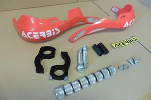 Handguards Rally Pro protectors fit on Honda Cr Crf red - Picture 1 of 6