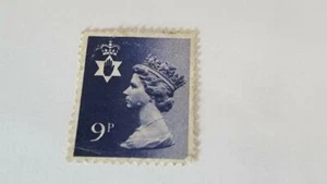 Ulster Stamp . Deep Violet Nine Pence Stamp (Circa 1978) - Picture 1 of 2