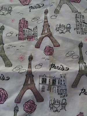 Tela de algodón BROTHER BROTHER BROTHER PARIS DISEÑO Paris 3,5 yardas y WAVERLY Paris 1 yarda Foto 1 de 4