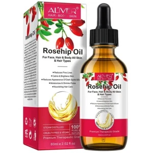 ROSEHIP Oil 100% PURE Natural BEST For Fine Lines Wrinkles Stretch Marks & Hair - Picture 1 of 10