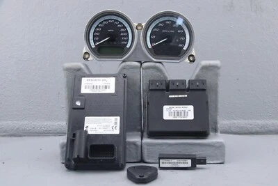 Harley Electra Glide 2017 ECU ECM BCM velocímetro conjunto de seguridad doble calibre + fob Foto 1 de 4