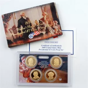 2008 US Mint Presidential 1 Coin Proof Set - Picture 1 of 1