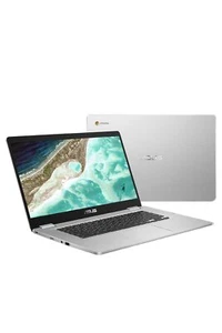 Asus C523NA-DH02 15in Laptop Celeron N3350 4gb 128gb SSD Win10 Silver - Picture 1 of 3