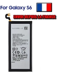 Batterie Pour Samsung Galaxy S6 - 2550 MAH réf EB-BG920ABE / EB-BG920ABA - Photo 1 sur 1