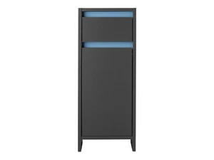 LIVARNO home Seitenschrank »Oslo«, mit Tür und Schublade, anthrazit - B-Ware - Bild 1 von 12