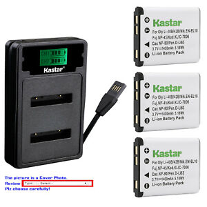 Kastar Battery LZD2 USB Charger for Praktica Luxmedia  14-Z80S 16-Z51 FNP45