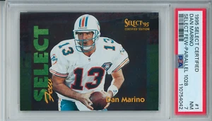 1995 Select Dan Marino Select Few SP Parallel /1028 PSA 7 Fresh Grade - Picture 1 of 2