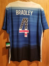 Nike Usa Us Soccer Usmnt 2015 Away Jersey Le Michael Bradley #4 Size Xl