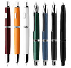 Mahohn A1 Metall Presse Füllfederhalter einziehbar EF 0,4 mm Schreibtinte Stift Geschenkbox
