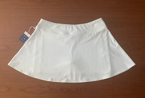 Tommy Bahama  Women’s Size XL Tennis Flounce Skort Skirt UPF 50 White NWT - Picture 1 of 4