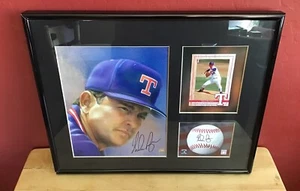 Autógrafo NOLAN RYAN Foto enmarcada MLB Autenticada Automática / 5000 Guardabosques Firmados - Imagen 1 de 4