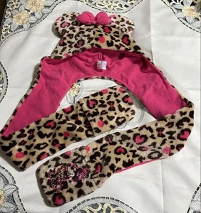 Gorra bufanda estampado leopardo Disney Minnie Mouse - Imagen 1 de 5
