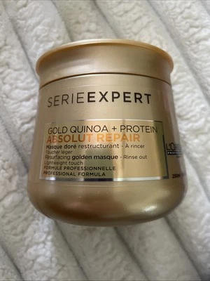 L’oreal SerieExpert Gold Quinoa Plus Protein Absolute Repair hair mask brand new - Image 1 of 2