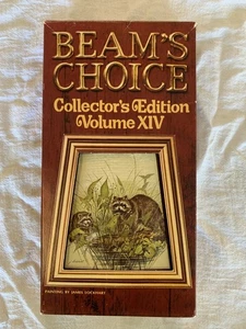 Beam's Choice Decanter RACCOON Coll. Ed. XIV James Lockhart Vintage Empty Bottle - Picture 1 of 6