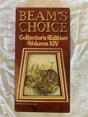 Beam's Choice Decanter RACCOON Coll. Ed. XIV James Lockhart Vintage Empty Bottle - Image 1 of 4