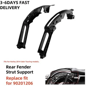 Right & Left Rear Fender Strut Support For Harley Touring Street Glide 2014-2024 - Foto 1 di 12