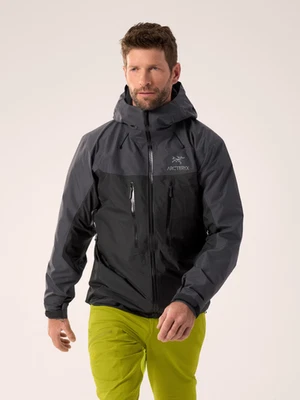 Arc'teryx Alpha Jacket Men’s S Small Gore-Tex Pro Graphite/Black–RECCO  - Image 1 of 4