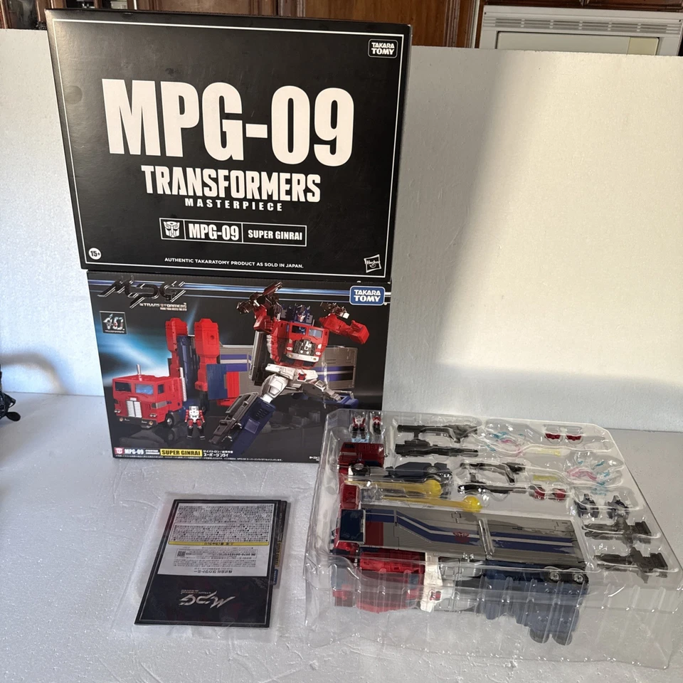 Hasbro Takara Tomy Transformers Masterpiece MPG-09 Super Jinrai Figure In Stock
