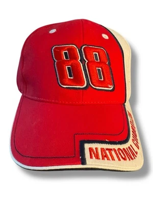Gorra DALE WONHARDT JR #88 Logo de la Guardia Nacional en Rojo/Blanco/Azul - Ajustable Foto 1 de 4