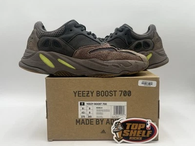 Adidas Yeezy Boost 700 Malva 2018 Talla 9.5 Auténtico Kanye West Entrenador Usado  Foto 1 de 4