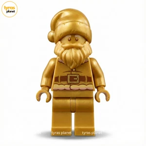 Lego CHRISTMAS BAM 2025-- GOLDEN SANTA -- Costruisci una minifigure - NUOVO!!! - Foto 1 di 3
