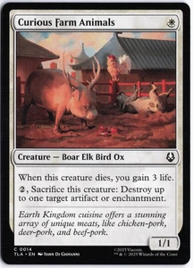 MTG - Curious Farm Animals #14 - Normal - TLA Avatar: The Last Airbender - Bild 1 von 2