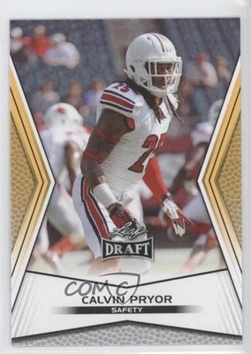 2014 Leaf Draft Gold Calvin Pryor #11 Rookie RC - Image 1 of 2