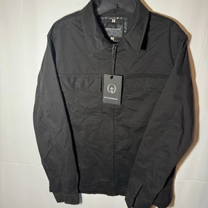 New With Tags Denim & Flower Ricky Singh Black Zip Up Jacket Women’s Small - Picture 1 of 8