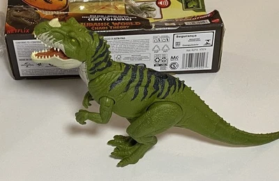 Экшн-фигурка динозавра T-Rex Jurassic World Wild Roar (РАБОТАЕТ) - Изображение 1 из 4