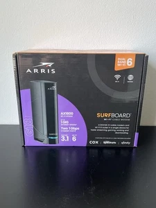 ARRIS G18 Surfboard Wi-Fi Cable Modem AX1800 Dual Band Wi-Fi 6 NEW SEALED - Picture 1 of 8