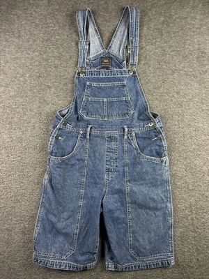 Mono vintage Route 66 para mujer grande de mezclilla con tirantes cortos ropa de trabajo carpintero Foto 1 de 4