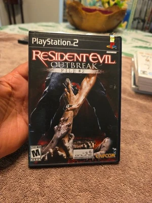 CIB Resident Evil Outbreak File #2 (PlayStation 2, PS2) Complete MINT CONDITION. - Image 1 of 4