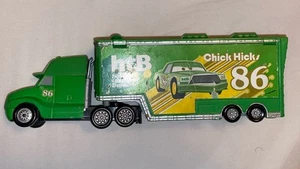 Disney Pixar Cars #86 Chick Hicks HTB Hauler Semi Truck Trailer - Picture 1 of 10