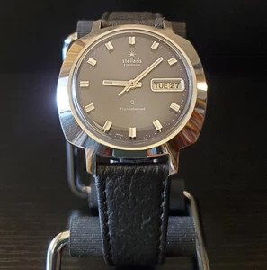 Nice 1970s Stellaris Electronic Seiko 3302 S/S Watch to Restore/for Parts - Picture 1 of 18