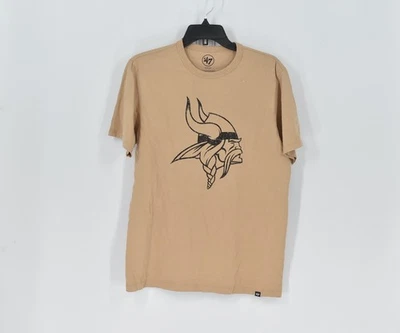 Men's '47 Minnesota Vikings T-Shirt In Dusted Khaki Size Small - Image 1 of 4